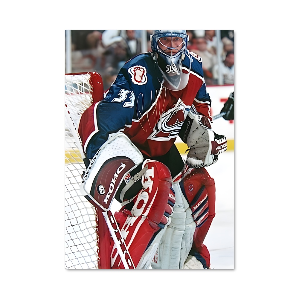 Poster Gardien Rouge – affiche Hockey sur glace